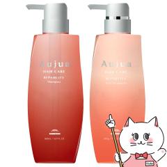 [�Z�b�g]�~���{�� �I�[�W���A ���y�A���e�B �V�����v�[ 500ml+�w�A�g���[�g�����g 500g[Aujua][��������] (6066756-set1)