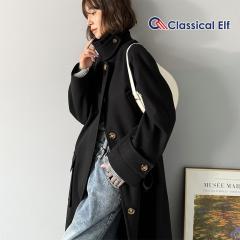 ハーフコート トレンチコート ダブルボタン 長袖 ビジネス スプリング