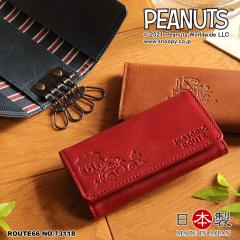 �y���i���r���[�L����+5%�zSNOOPY(�X�k�[�s�[) PEANUTS HISTORIC ROUTE66(�s�[�i�b�c�q�X�g���b�N���[�g66) �L�[�P�[�X 4�A ���U�[ ���v 