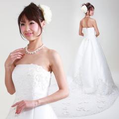ウェディングドレス レンタル 13号-17号 Aライン ウエディング