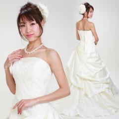新作 ウェディングドレス ビスチェ Aライン 白 結婚式 披露宴 撮影