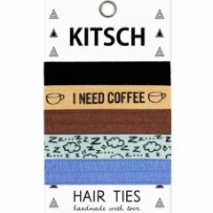 y[։z KITSCH Lb` PRINTED&LIMITED EDITION HAIE TIES wAS 5{Zbg COFFEE@wANbv VV uXbg