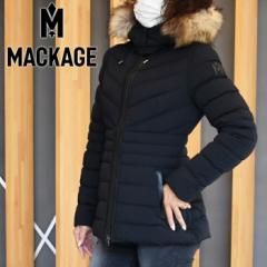 MACKAGE }bJ[W _EWPbg PATSY-FR BLACK fB[X _ER[g t[ht 2way t[h O N[t@[t