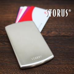 Storus XgX X}[gJ[hP[X XeXJ[h h Vo[ v[g Card Case Metal 