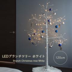 �|�C���g10�{�@�N���X�}�X�c���[ 120cm ������� �k�� �u�����`�c���[ �z���C�g �t�@�C�o�[�c���[ �}�c���[ �����c���[