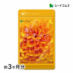 濃いルテイン 約3ヵ月分 アイケア えごま 亜麻仁 ゼアキサンチン ブルーライト スマートフォン スマホ PC デジタル 健康食