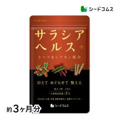 【新商品】サラシアヘルス+ 約3ヵ月分 ヒハツ シナモン サプリメント 健康食品