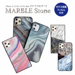 iPhone 11 Pro Max iphoneP[X KXیtBt X}zP[X n[hP[X 킢   MARBLE Stone ipxi-001