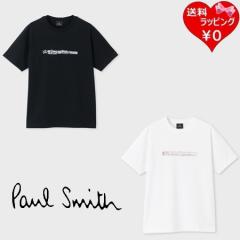 �|�[���X�~�X Paul Smith T�V���c Painted Logo ��100%  �u�����h ���K�i �V�i �M�t�g �v���[���g �l�C �������� �a���� �L�O�� �N���X�}