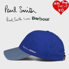 �|�[���X�~�X Paul Smith �L���b�v �X�q Paul Smith Loves Barbour ���S�L���b�v ��100% �u���[   �u�����h ���K�i �V�i �M�t�g �v���[��