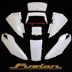 ホンダ フュージョン MF02 アッパーカウル 外装 ホワイト 塗装済み 11