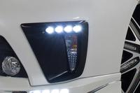ROWEN ECO-SPO Edition RR フロントダクトカバー LEDなし(カーボン) トヨタ プリウス M/C後 ZVW30用 (1T008D10)