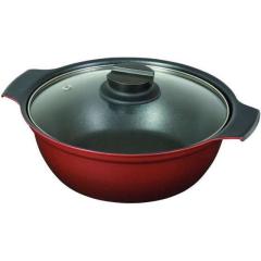 �畨�p�� ���� ����� 20cm �|�� IH�Ή� �K���X�W�t�� ���ʃt�b�f���H 2�l�p-3�l�p