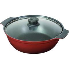 �畨�p�� ���� ����� 28cm �|�� IH�Ή� �K���X�W�t�� ���ʃt�b�f���H 5�l�p-6�l�p