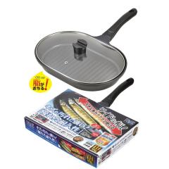 ���Ă��O�����p�� IH�Ή� �K���X�W�t�� ���Ă��� �t�B�b�V���O���� ���C�h�p�� �u���[�_�C�������h�R�[�g ��34cm