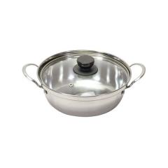 ���� �畨�p�� ����� 18cm �X�e�����X�� �K���X�W�t�� 1�l�`2�l�p �K�X�� IH�Ή� �I�[���M���^�C�v