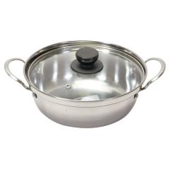 ���� �畨�p�� ����� 22cm �X�e�����X�� �K���X�W�t�� 2�l�`3�l�p �K�X�� IH�Ή� �I�[���M���^�C�v
