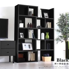 �I�[�v�����b�N ���r���O���[ �f�B�X�v���C���b�N �I�[�v���V�F���t ���s30cm 5�i �L�k ���[ �f�B�X�v���C black R+R 60-5 ��