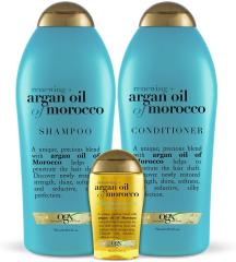 新品＊ ogx シャンプー コンディショナー オイル 3点セット Ogx Argan Oil of Morocco 3 Piece Collection / オーガニクス