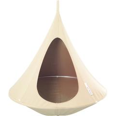 CACOON(カクーン) テント型ハンモック ナチュラルホワイト セミ