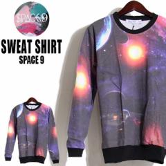 SPACE9 �f�U�C�� �O���t�B�b�N �X�E�F�b�g �g���[�i�[  �F���� �����Y �N���u�t�@�b�V���� �X�g���[�g�n