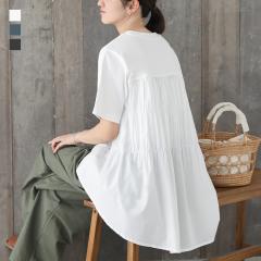 中古】未使用品 エリータハリ ELIE TAHARI チュニック スリットネック