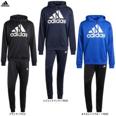 ネイビーのみ】adidas（アディダス）M スウェットフーディースーツ