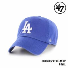 47 Lbv  47 Brand tH[eBZu CLEAN UP Dodgers Royal MLB CAP LA T[XhW[X W[[O u[