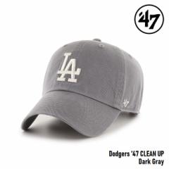 Lbv tH[eBZu 47 Dodgers CLEAN UP Dark Gray MLB CAP hW[X N[ibv _[NO[ W[[O