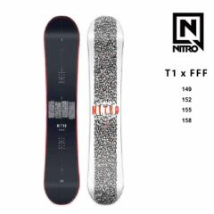 iCg Xm[{[h NITRO SNOWBOARD T1 x FFF 23-24 eB[ CAM-OUT CAMBER Lo[ Twin p[N t[X^C