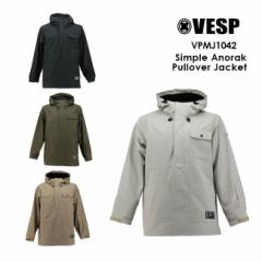 ׃Xv VESP SIMPLE ANORAK PULLOVER JACKET  VPMJ1042 23-24 Xm[{[hEFA WPbg EFA[