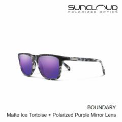 TOX TNEh SUNCLOUD BOUNDARY / MATTE ICE TORTOISE / PURPLE MIRROR ΌY  AEghA t@bV X|[c