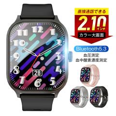 �X�}�[�g�E�H�b�` �X�|�[�c�E�H�b�` Bluetooth 5.3 �ʘb�@�\�t�� 2.10�C���`���� IP68�h���h�o ���y���� �����ʌv �S�������� �yPL�ی�