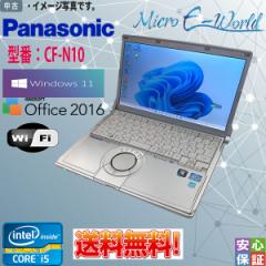  Ãm[gPC Windows11 lCbcm[g Panasonic CF-N10 Core i5-2520M 2.50GHz 4GB SSD128GB WiFi WPS Office 2016