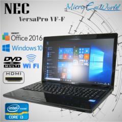 Ãp\R eL[t Windows10 15.6^HD NEC VersaPro VF-V[Y 񐢑Core i3 2.20GHz 4GB 320GB DVD}` J zoom\tg