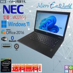  Windows11 ݒ NEC VersaPro VK22TG VG-S 5 Core i5 4GB SSD128GB m[gp\R Kingsoft 2016  J 