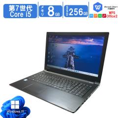 ���Ãm�[�g�p�\�R�� Windows11 Office���� 15.6�^���� TOSHIBA dynabook B55 ��7����CPU Core i5 7200U �����\ ������8GB SSD256GB