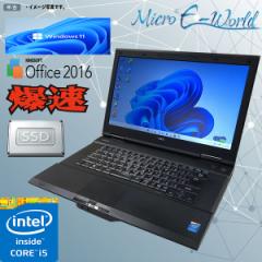 m[gp\R  Windows 11 NEC VK26TX-M Intel Core i5 4210M 4GB SSD128GB }`hCu Office2016 15.6^ e[N Ãp