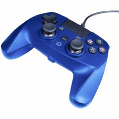 【即日出荷】【新品】PS4用 有線コントローラー ブルー アローン 900377