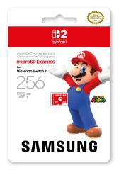 �y�l�R�|�X���������E�T���P�U�����ח\�蕪�E�V�i�zSamsung microSD Express Card 256GB for Nintendo Switch 2 200013 �T���X��