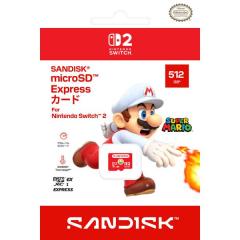 �y���������E�����o�ׁE�V�i�zSanDisk microSD Express Card 512GB for Nintendo Switch 2 �@200204