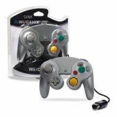 【即日出荷】【新品】Cirka Wii GAMECUBE COMPATIBLE コントローラー 海外版 シルバー switch シリカ 150006
