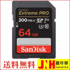 SanDisk Extreme PRO SDXCJ[h 64GB UHS-I U3 V30 R:200MB/s W:90MB/s 4K Ultra HDΉSDSDXXU-064G-GN4IN SDJ[h TfBXN CO