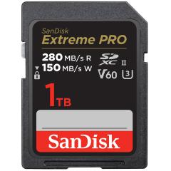 SD�J�[�h 1TB SanDisk Extreme PRO SDXC�J�[�h UHS-II U3 V60 6K 4K R:280MB/s W:150MB/s  SDSDXEP-1T00-GN4IN �C�O�p�b�P�[�W ��z�֔z