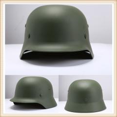 [即送]ヘルメット ドイツ軍 M-35 スチール レプリカ ヘルメット グリーン コスプレ 子供 自転車 キッズ バイク big_ac b11.jpg