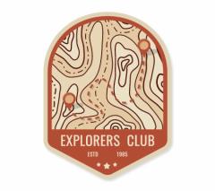 XebJ[ AEghA AJ  X[cP[X Lv  oCN  n} }bv Explorers Map EXPLORERS CLUB 
