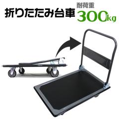 台車 折りたたみ 大型 コンパクト 耐荷重 300kg 頑丈 静音 アウトドア 