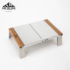 Mt.SUMI �����΃T�C�h�^�t�e�[�u���i�~�j�j[OA2106TT-M] �}�E���g�X�~ �L�����v �A�E�g�h�A �e�[�u�� �܂��� �R���p�N�g �y�� ���b�s��