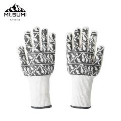 Mt.SUMI BBQ�ω΁��ϔM�O���[�u [BS2106BG-WM] �}�E���g�X�~ ��� �ϔM �L�����v ������ �z���C�g M�EL�T�C�Y ���b�s���O�s��