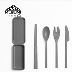 Mt.SUMI �|�[�^�u���J�g�����[�Z�b�g (�X�v�[��/�t�H�[�N/��) �^�C�v�Q CS2203PC2 3�_�Z�b�g �g�ݗ��Ď� �}�E���g�X�~ �L�����v �A�E�g�h